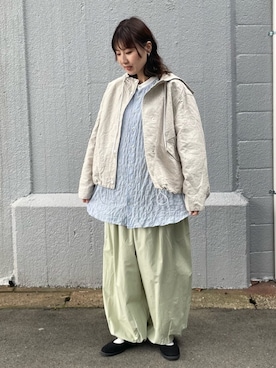 bulle de savonさん（レディース・156cm）の春コーディネート