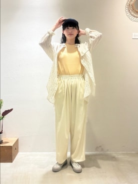 「yuni（ユニ　）のアイテム」を使った、bulle de savonさん（レディース・161cm）の冬コーディネート