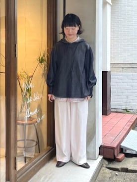 「yuni（ユニ　）のアイテム」を使った、bulle de savonさん（レディース・158cm）の春コーディネート