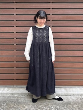 bulle de savonさん（レディース・159cm）の冬コーディネート