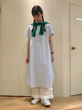 「おさげ」｜bulle de savonさん（レディース・165cm）の夏コーディネート