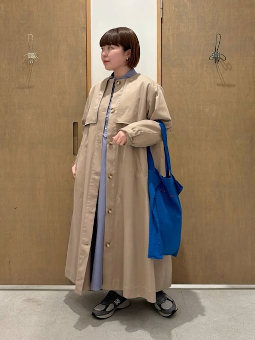 bulle de savonさんのノーカラーコートを使ったコーディネート - ZOZOTOWN