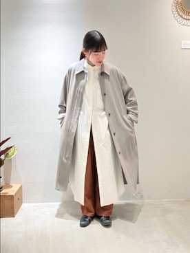 「yuni（ユニ　）のアイテム」を使った、bulle de savonさん（レディース・155cm）の冬コーディネート