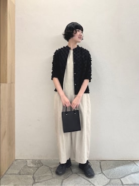 「yuni（ユニ　）のアイテム」を使った、bulle de savonさん（レディース・169cm）の春コーディネート