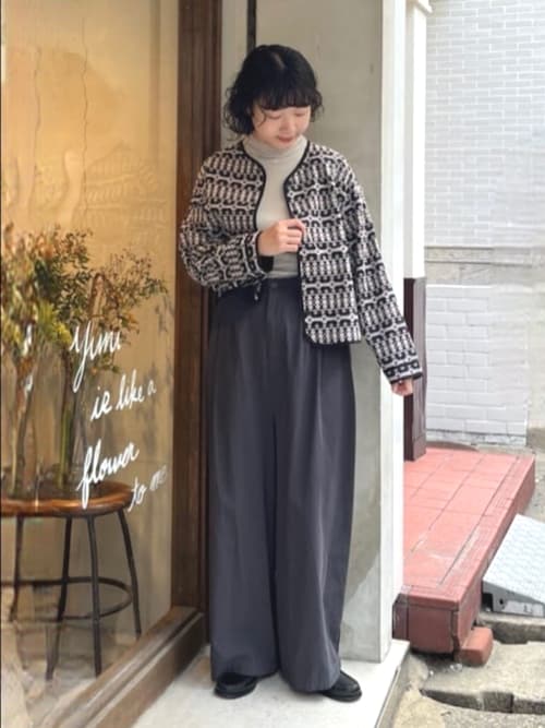 総刺繍haori 2way ブラウス（シャツ/ブラウス）｜yuni（ユニ