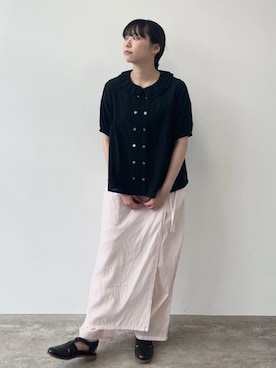 「yuni」｜bulle de savonさん（レディース・155cm）の夏コーディネート