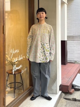 「yuni（ユニ　）のアイテム」を使った、bulle de savonさん（レディース・159cm）の冬コーディネート