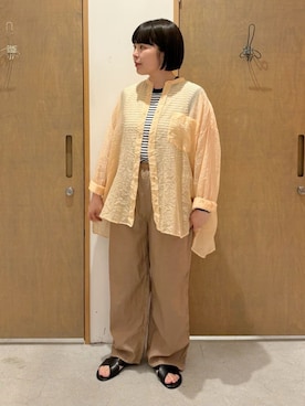 「yuni」｜bulle de savonさん（レディース・151cm）の夏コーディネート