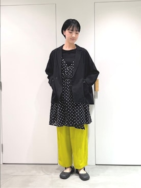 「yuni（ユニ　）のアイテム」を使った、bulle de savonさん（レディース・169cm）の秋コーディネート