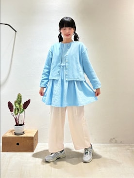 「yuni（ユニ　）のアイテム」を使った、bulle de savonさん（レディース・161cm）の冬コーディネート