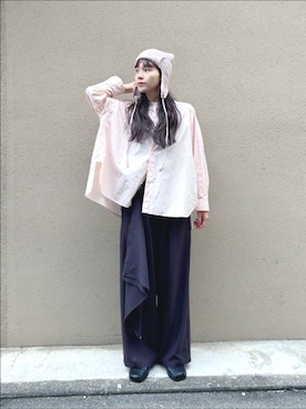 「yuni（ユニ　）のアイテム」を使った、bulle de savonさん（レディース・163cm）の秋コーディネート
