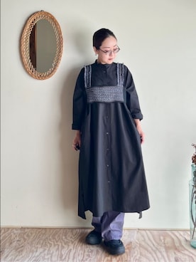 「yuni（ユニ　）のアイテム」を使った、bulle de savonさん（レディース・152cm）の秋コーディネート