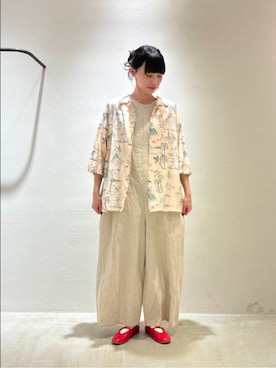 「yuni（ユニ　）のアイテム」を使った、bulle de savonさん（レディース・161cm）の春コーディネート