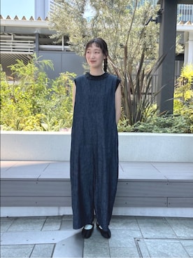 「yuni（ユニ　）のアイテム」を使った、bulle de savonさん（レディース・166cm）の夏コーディネート