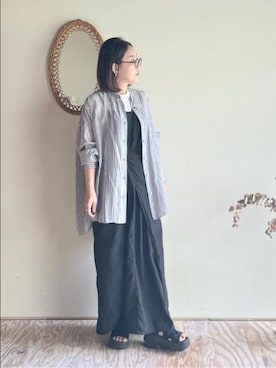 「yuni（ユニ　）のアイテム」を使った、bulle de savonさん（レディース・152cm）の夏コーディネート