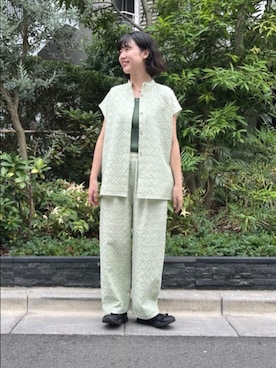 bulle de savonさん（レディース・159cm）の春コーディネート