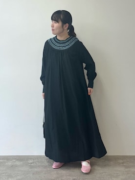 「bulle de savon（ビュルデサボン）のアイテム（ソックス/靴下）」を使った、bulle de savonさん（レディース・155cm）の夏コーディネート