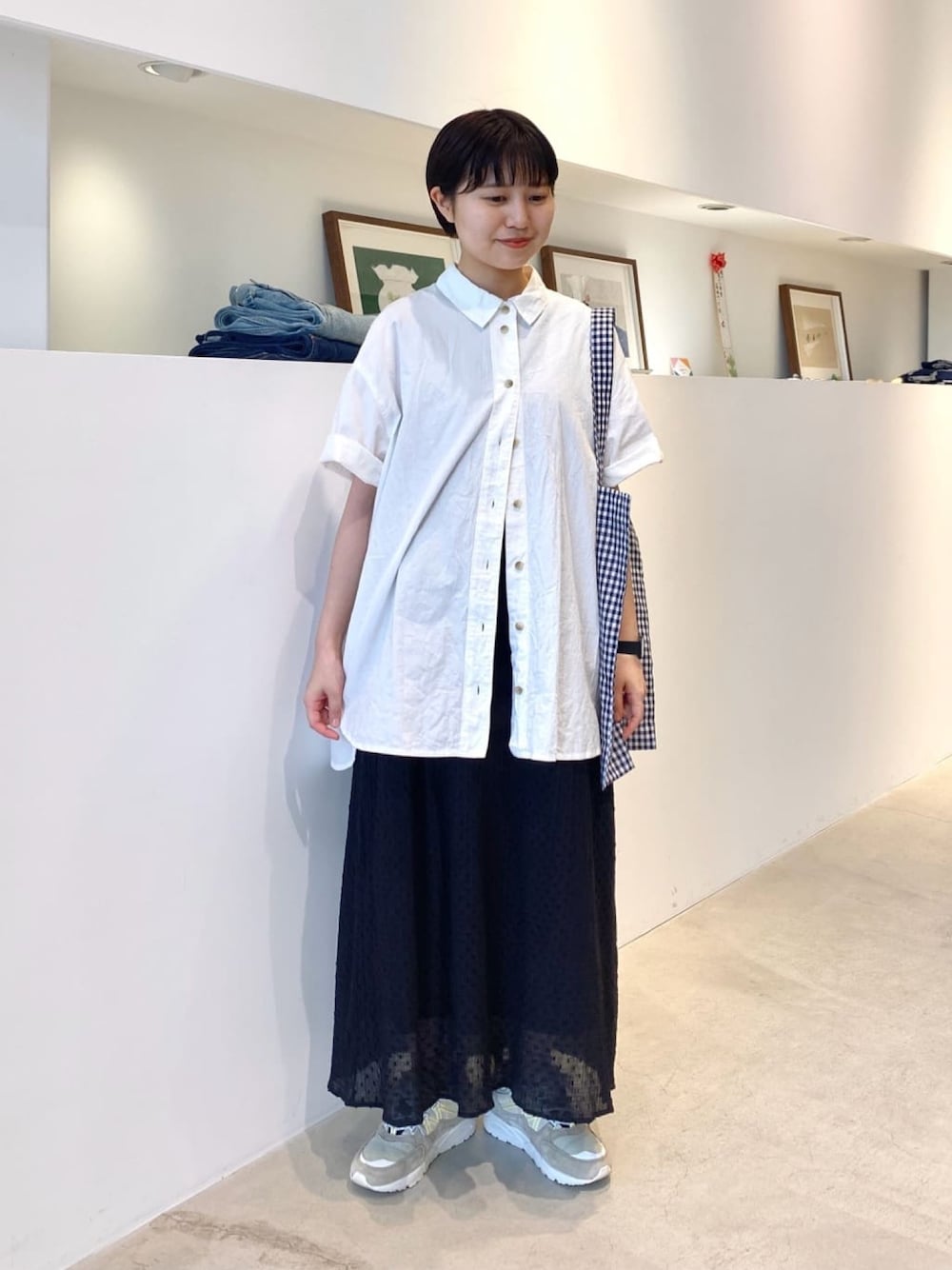 bulle de savon（ビュルデサボン）の「mizutama dobby ワンピース 