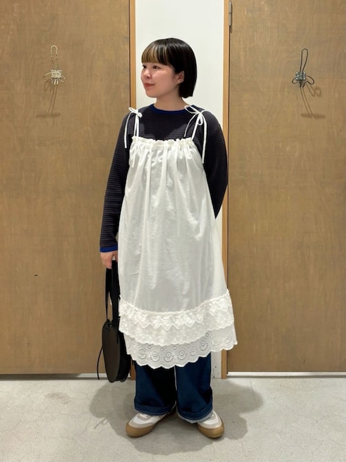△3ren lace 2wayギャザースカート（スカート）｜bulle de savon