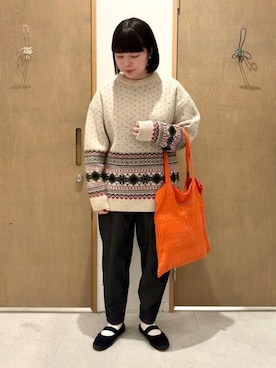 bulle de savonさん（レディース・152cm）の冬コーディネート