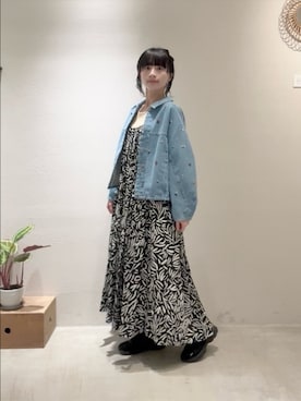 「yuni（ユニ　）のアイテム」を使った、bulle de savonさん（レディース・161cm）の冬コーディネート