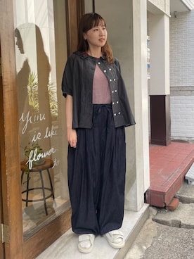 bulle de savonさん（レディース・156cm）の夏コーディネート