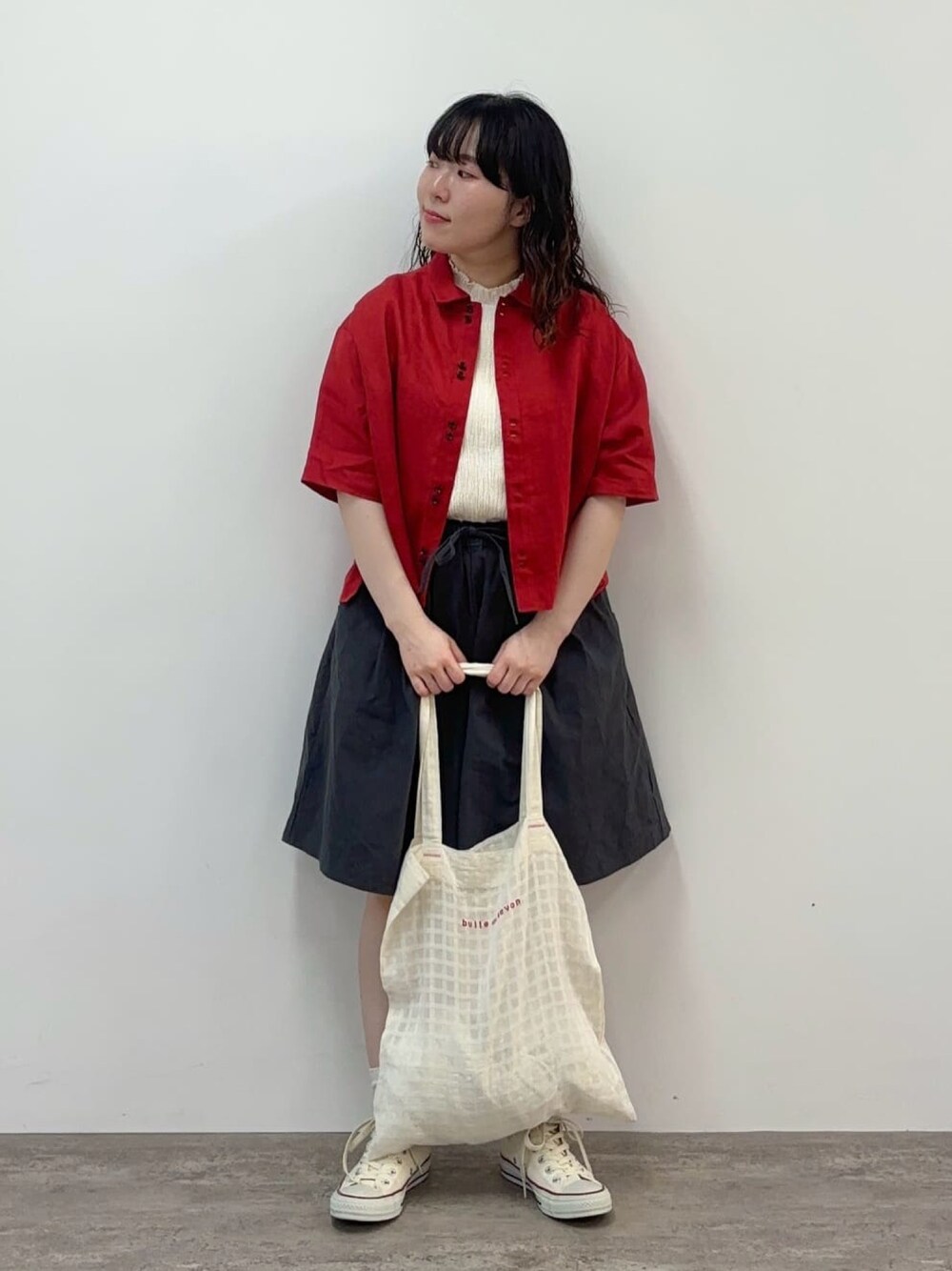 bulle de savon 馬布伊吹染め キュロットパンツ bulle de savon（ビュルデサボン）の「馬布伊吹染め キュロット