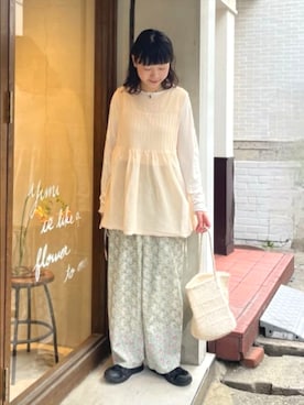 bulle de savonさん（レディース・158cm）の春コーディネート