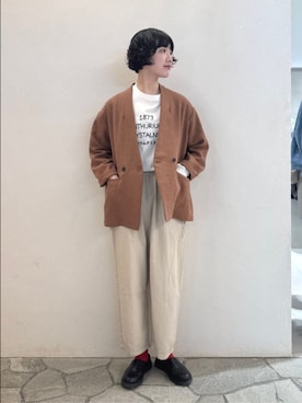 bulle de savonさん（レディース・169cm）の春コーディネート