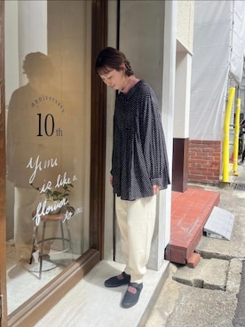 「yuni」｜bulle de savonさん（レディース・166cm）の秋コーディネート