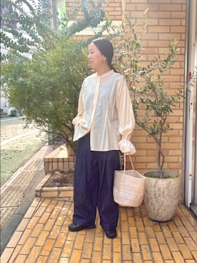 「yuni（ユニ　）のアイテム」を使った、bulle de savonさん（レディース・152cm）の冬コーディネート