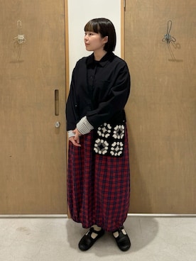 yuni（ユニ ）の「reversible jacquard ブルゾン（ブルゾン