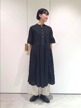「yuni（ユニ　）のアイテム」を使った、bulle de savonさん（レディース・169cm）の夏コーディネート