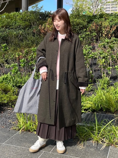 【yuni】 Pe washer hooded コート Chic Fur Zip-Up Hoodie CN416 - Acubi style | LEWKIN