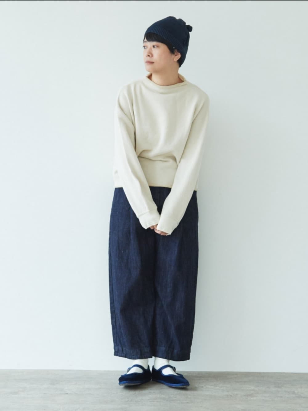 yuni ビュルデサボン　スウェットシャツ bulle de savon(bulle de savon atelier)｜yuniのスウェットを
