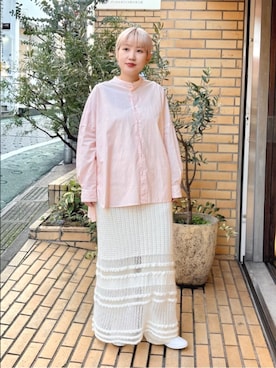 「yuni（ユニ　）のアイテム」を使った、bulle de savonさん（レディース・154cm）の秋コーディネート