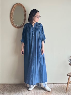 「yuni（ユニ　）のアイテム」を使った、bulle de savonさん（レディース・152cm）の春コーディネート