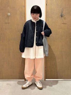 10oz デニム　haoriジャケット 10oz デニム haori ジャケット 1701JK003241を使った人気