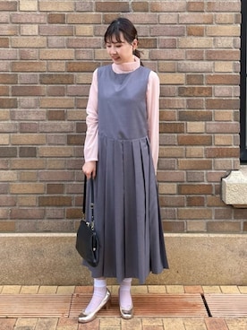 bulle de savonさん（レディース・156cm）の冬コーディネート