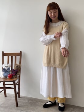 「yuni」｜bulle de savonさん（レディース・163cm）の夏コーディネート