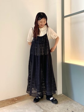 「yuni」｜bulle de savonさん（レディース・156cm）の夏コーディネート