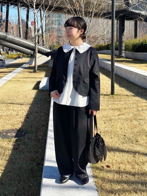 △leather まるbag（ハンドバッグ）｜bulle de savon（ビュルデサボン