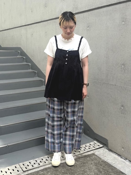 bulle de savon（ビュルデサボン） ワイドパンツ パンツ コットン