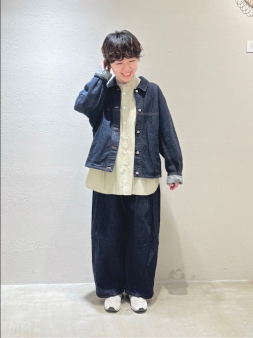 10oz denim cocoon ブルゾン（デニムジャケット）｜yuni（ユニ ）の