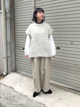 bulle de savonさん（レディース・159cm）の秋コーディネート