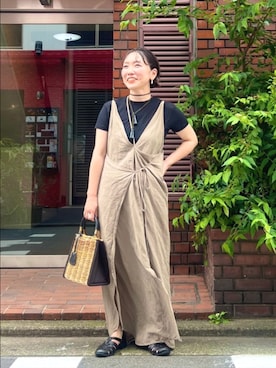 「yuni（ユニ　）のアイテム」を使った、bulle de savonさん（レディース・150cm）の夏コーディネート