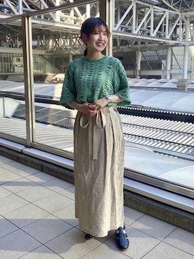 bulle de savonさん（レディース・156cm）の夏コーディネート