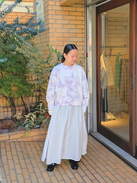 「yuni（ユニ　）のアイテム」を使った、bulle de savonさん（レディース・152cm）の冬コーディネート