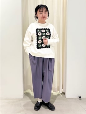 「yuni（ユニ　）のアイテム」を使った、bulle de savonさん（レディース・158cm）の冬コーディネート