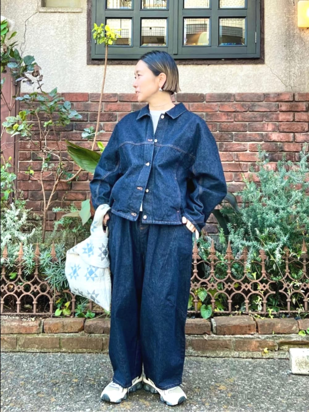 bulle de savon(bulle de savon アトリエ)｜yuniのデニムジャケットを